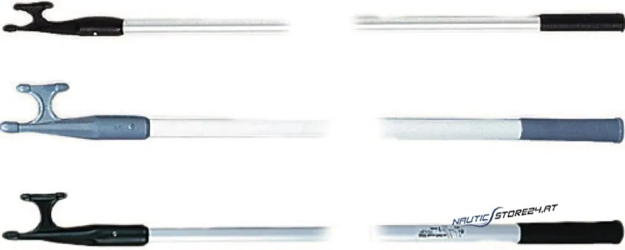 Boat Hook Alu | Design: PVC grey, aluminium, length 1300mm, shaft Ø 25mm