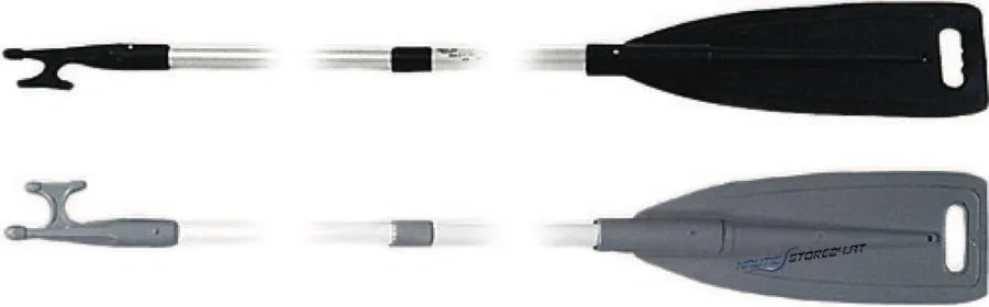 Boat Hook with Paddle | Design: PVC black, aluminium, length 1200-1800mm