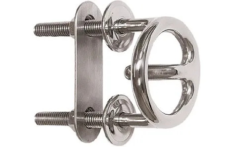 Water ski hook Niro - threaded Ø M10, ring Ø 60mm