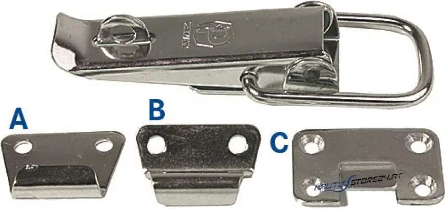 Lever Lock | Version: Type A, Niro, Length 82mm