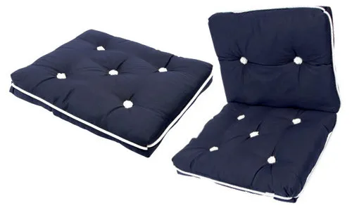Kapok pillow blue | Version: 1x, 430x360x90mm