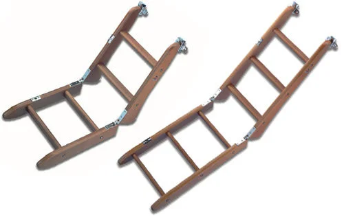 Mahogany ladder