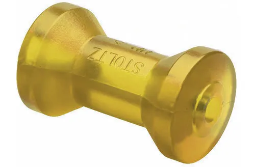 Keel Roller PU - Shaft Ø 16mm | Version: Length 126mm, outer Ø 72mm