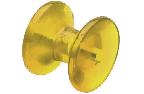 Stern roller PU - length 76mm, outer Ø 75mm, shaft Ø 16mm