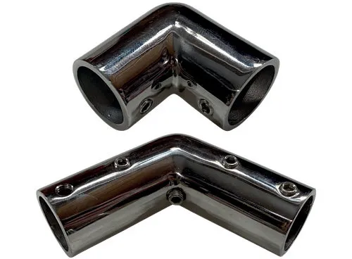 Handrelings-L Niro | Design: Angle 90 degrees, tube Ø 25mm