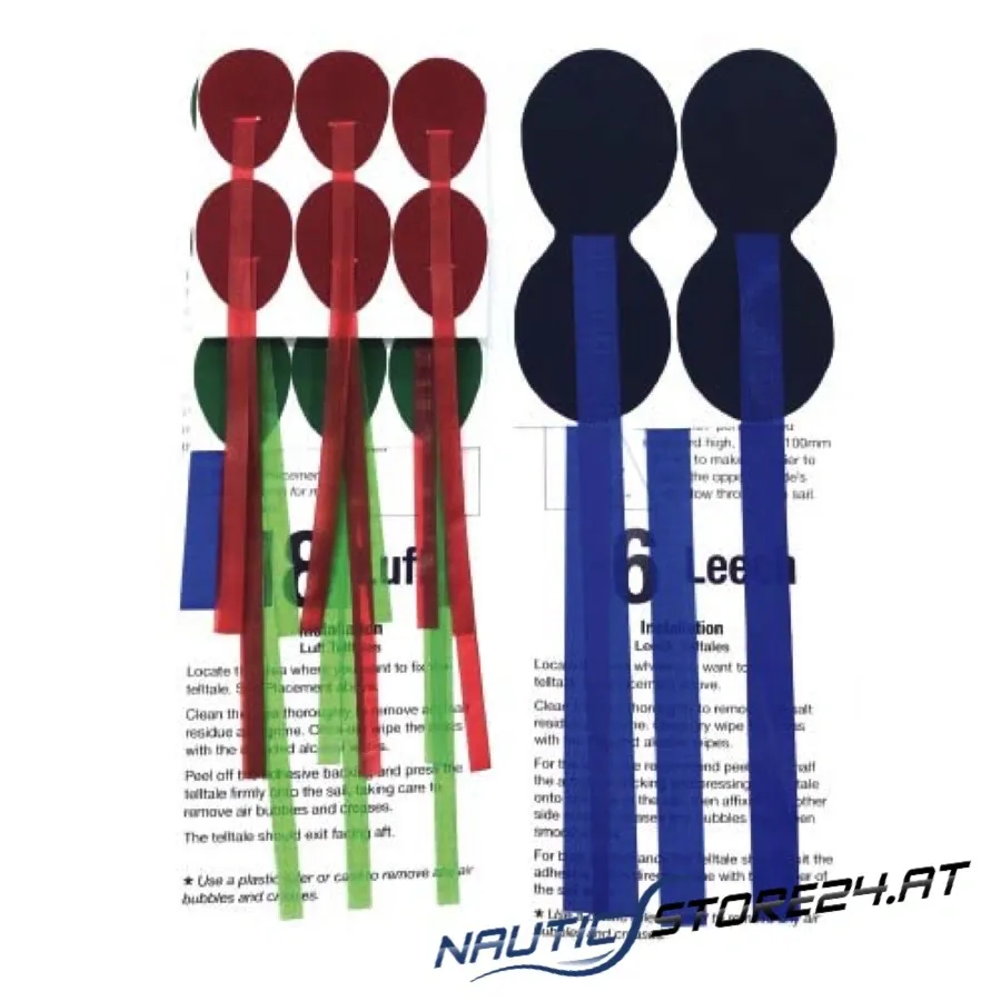 Robship Trim Stripes RS | Version: 12 luffs 180 x 30mm + 4 leeches 195 x 40mm