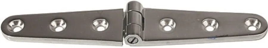 Solid stainless steel hinge | Version: Length 101.6mm, Width 25mm
