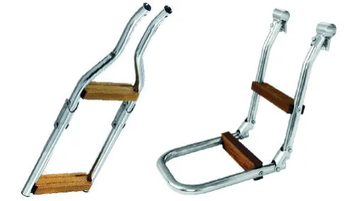 Bathing ladder for bathing jetties | Design: 2-stage rigid, length 450mm