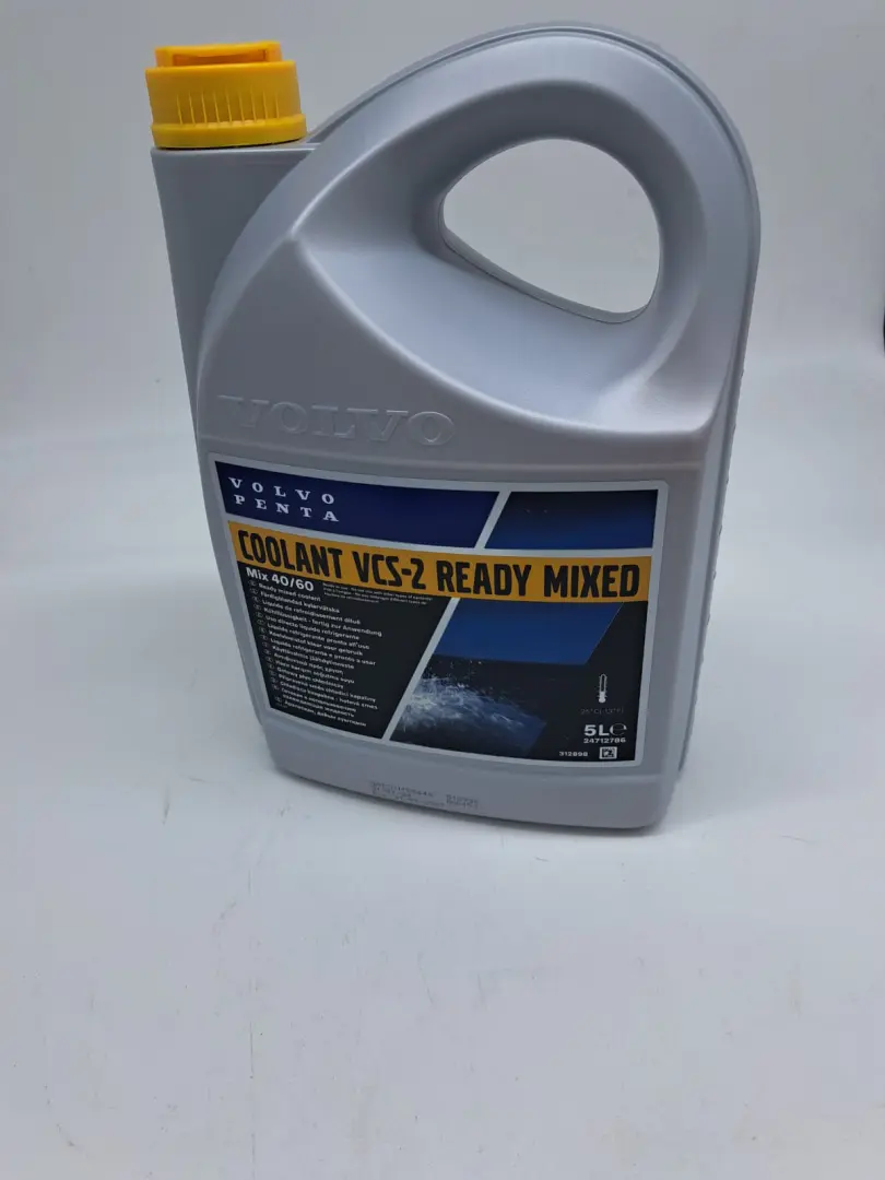 Volvo Penta Coolant/Antifreeze VCS-2 Ready-to-Use Mixture 5L (24712786) Orange