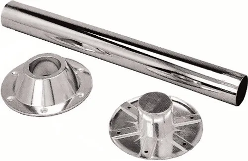 Table Foot Set Euro | Design: Recessed, surface-mounted rosette and foot