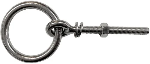 Ring bolt with nut