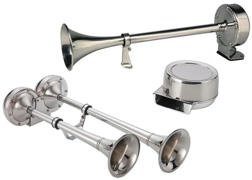 Boat horn chrome