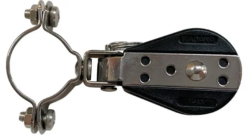 Pulley for railing support