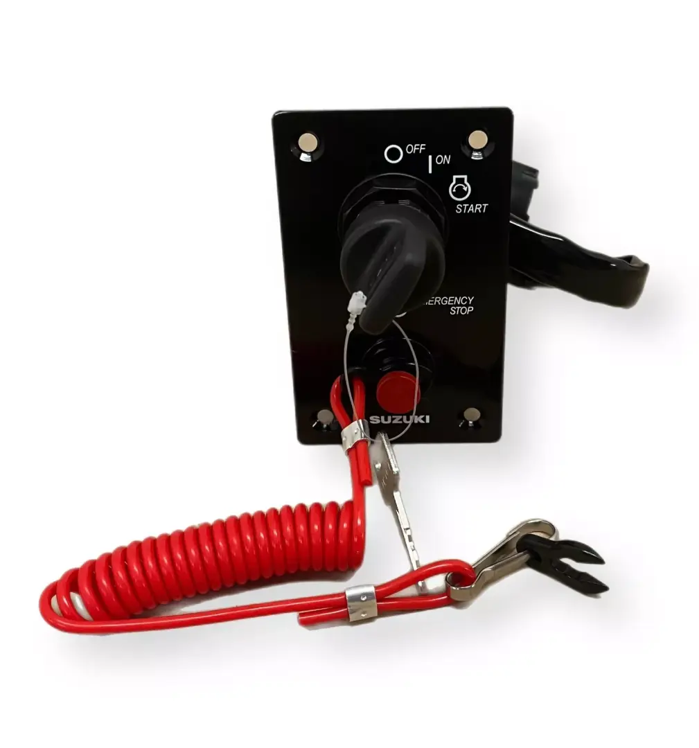 Suzuki Outboard Single Ignition Key Panel (37100-96J27-000)