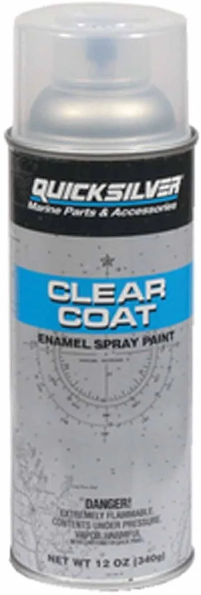 Mercury/Quicksilver Clear Coat Clear Coat 340g Spray Can (92-8M0133935)