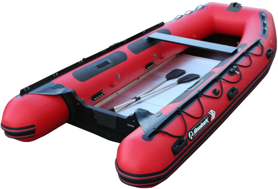 Allroundmarin Poker HD 460 - Aluminum Floor / Red