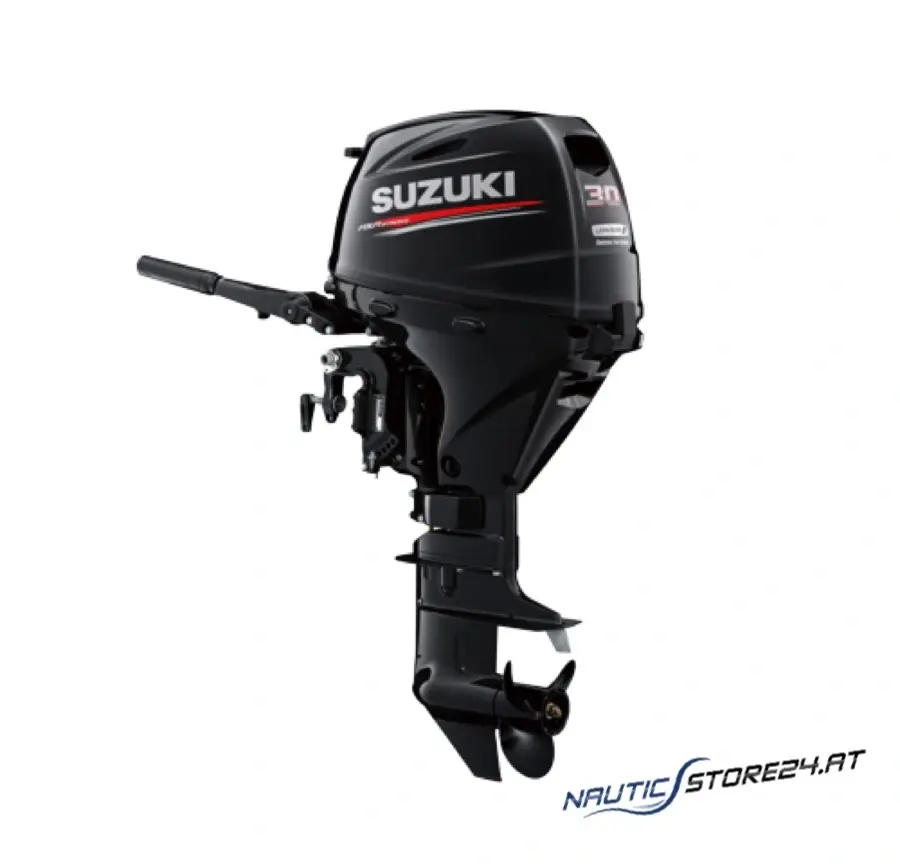 Suzuki DF30ATHL (30 hp/22.1 kW) outboard motor, long shaft, electric start, inboard control, power trim/tilt