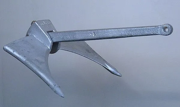 JAMBO Anchor Stainless Steel Polished Various Sizes | Size: 8kg (VM-8)